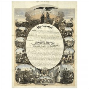 Commemorative Copy of the Emancipation Proclamation
